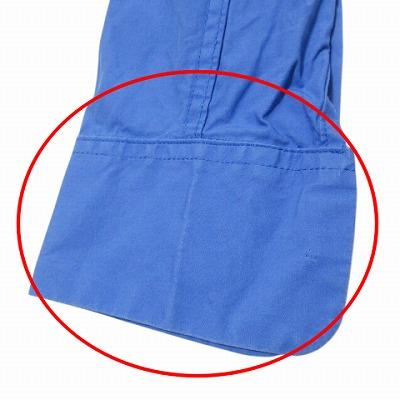 ザバーネット the Barnnet ボタンダウン シャツ 長袖 オーバーサイズ 新品The Barnnet 長袖シャツブルーthe barnnet