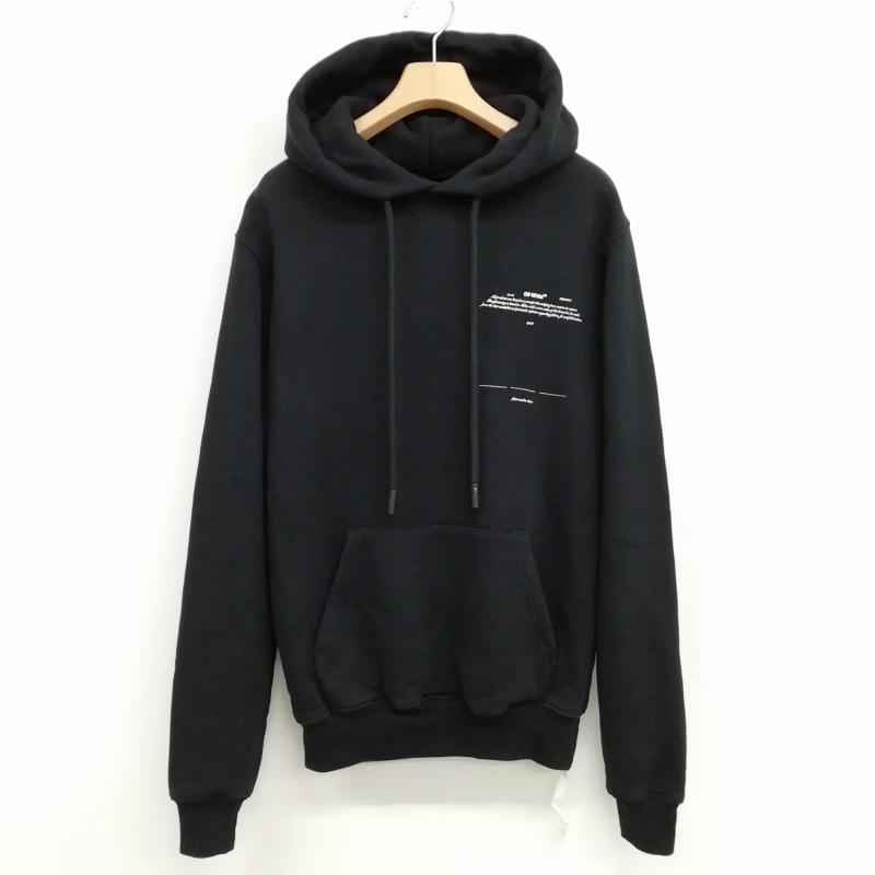 オフホワイト OFF WHITE 2018 バック ロゴ プリント スウェット プル 