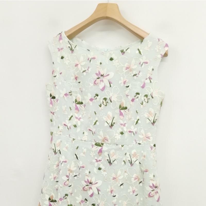 TOCCA × ATELIER SENKA 花柄刺繍のひざ丈ワンピース 楽天市場】【中古】 トッカ TOCCA ワンピース ひざ丈 刺繍 花柄