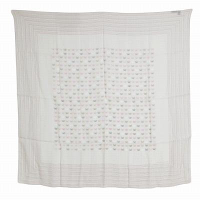 ボッテガヴェネタ シルクストール　美品 バタフライ BOTTEGA VENETA（ボッテガ・ヴェネタ） 美品 シルクスカーフ