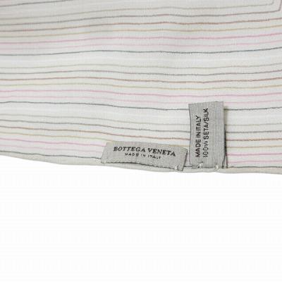 ボッテガヴェネタ シルクストール　美品 バタフライ BOTTEGA VENETA（ボッテガ・ヴェネタ） 美品 シルクスカーフ
