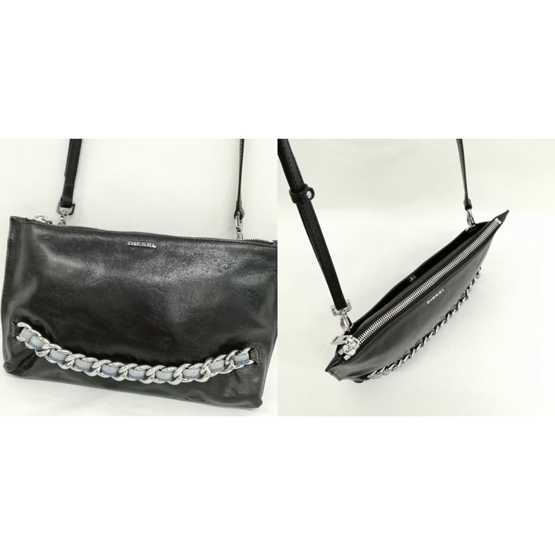 DIESEL（ディーゼル） DIESEL 2WAY ショルダーバッグ クラッチバッグ 