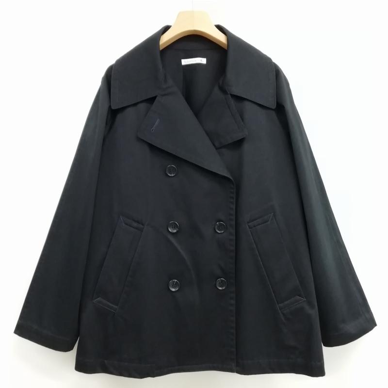 hobonichi + a. ほぼ日 コットン ピーコート ジャケット M ダーク