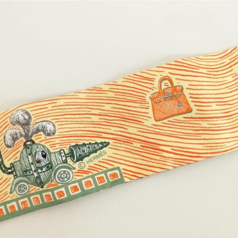 HERMES 未使用品 エルメス 2023 ツイリー Super Silk Quest HERMES 未使用品 エルメス 2023 ツイリー Super Silk Quest