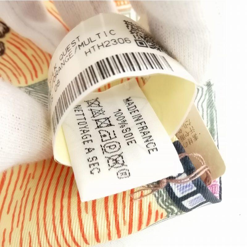 HERMES 未使用品 エルメス 2023 ツイリー Super Silk Quest HERMES 未使用品 エルメス 2023 ツイリー Super Silk Quest