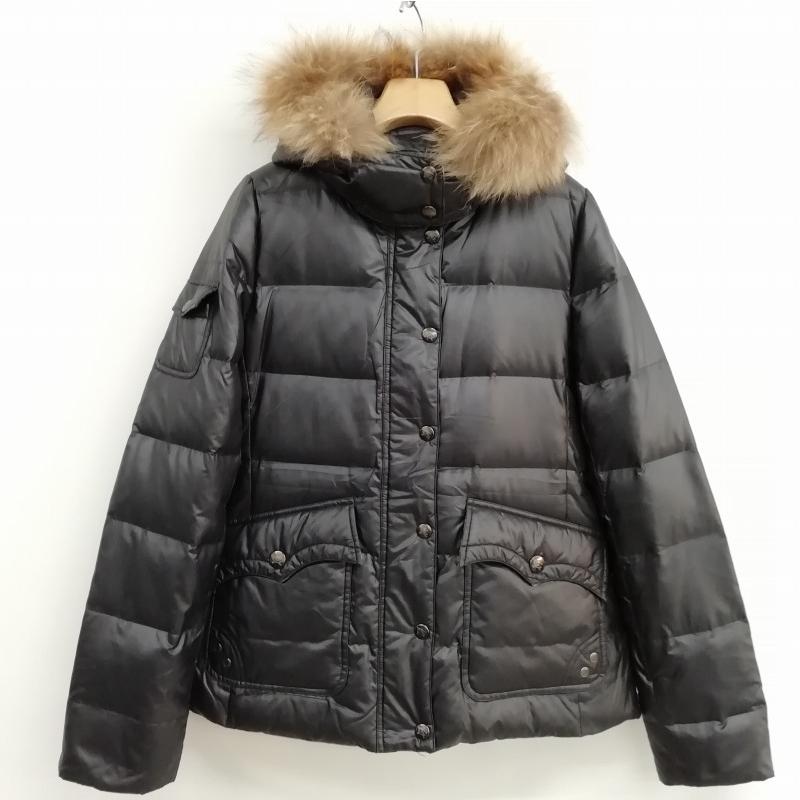 【早い者勝ち勝ち！】バーバリーブルーレーベル★ダウンジャケット 黒　38 ダウンジャケット黒38 バーバリーブルーレーベル