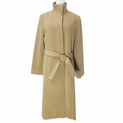 UNTITLED（アンタイトル） ロングコート アンゴラ ウール スタンド