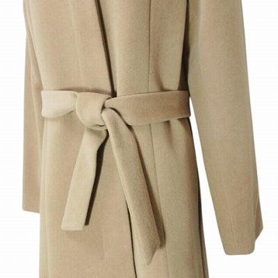 UNTITLED（アンタイトル） ロングコート アンゴラ ウール スタンド