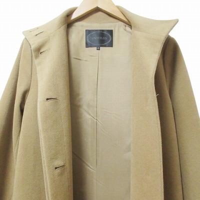 UNTITLED（アンタイトル） ロングコート アンゴラ ウール スタンド