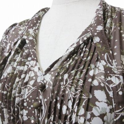 SNIDEL（スナイデル） 22SS Sustainaボウタイプリントワンピース 