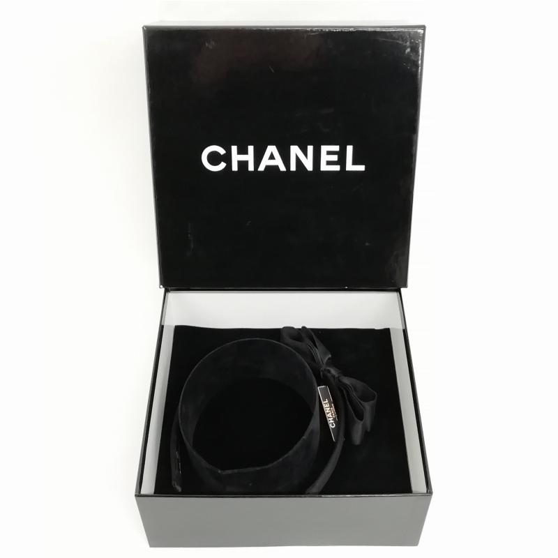 CHANEL（シャネル） 美品 リボン カチューシャ ヘアアクセサリー