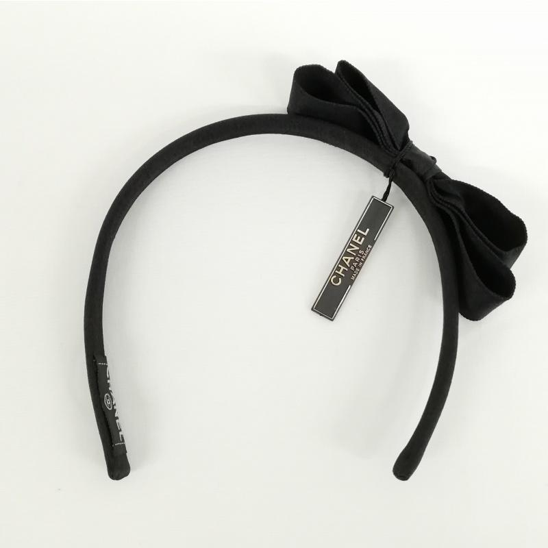 CHANEL（シャネル） 美品 リボン カチューシャ ヘアアクセサリー