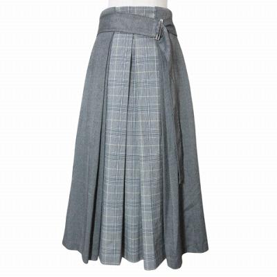 ケイビーエフ KBF アーバンリサーチ mixパターンデザインスカート