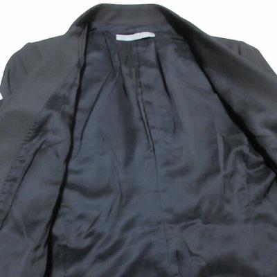 セオリーリュクス ノーカラー デニムジャケット 40 L ブラック