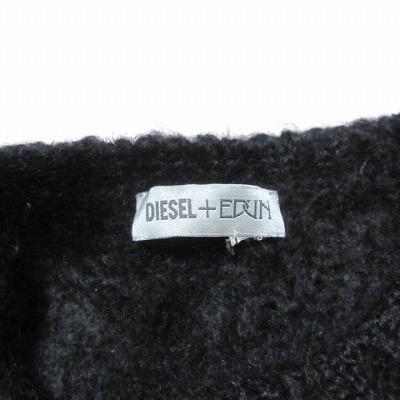 DIESEL - ディーゼル DIESEL ＋EDUN モヘヤニット セーター キャップスリーブ DIESEL（ディーゼル） ＋EDUN モヘヤニット セーター キャップスリーブ