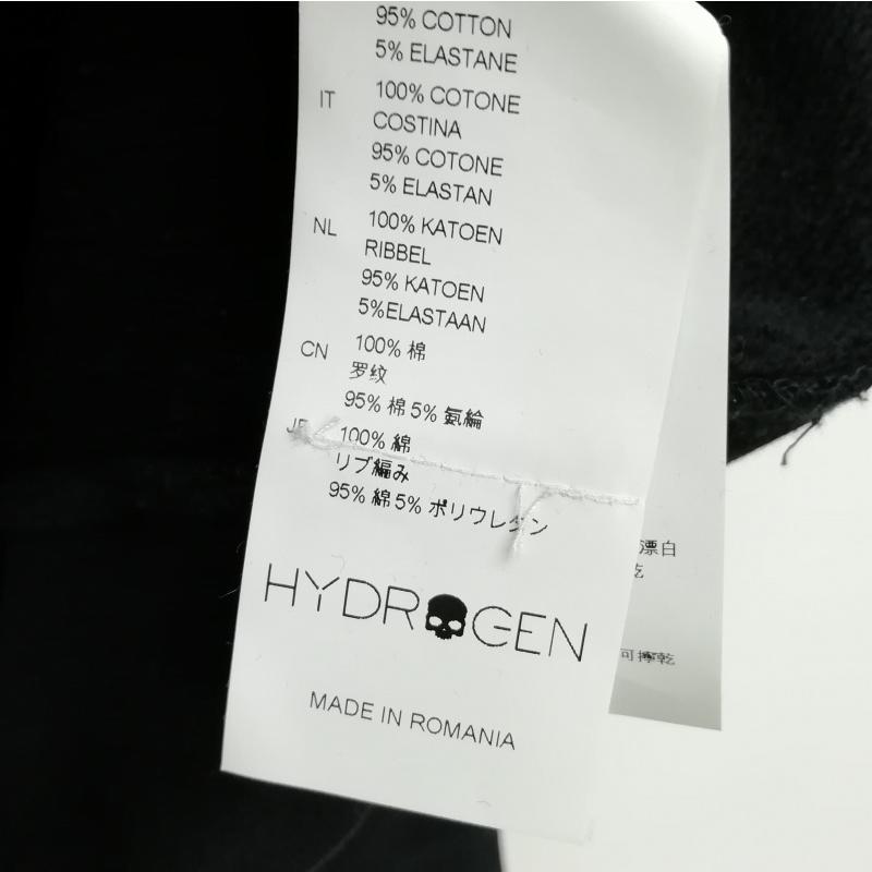 ハイドロゲン HYDROGEN ラインストーン スカル スウェット プル 
