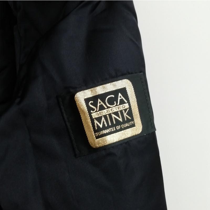 viselle サガミンク 金サガ ミンク ファー コート 毛皮 11 ブラウン系