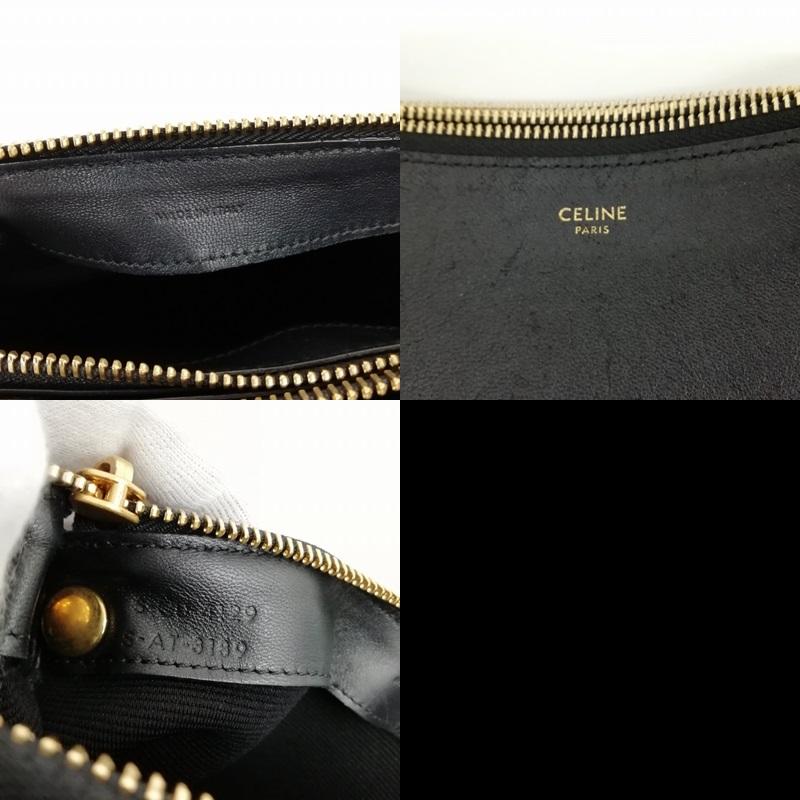 CELINE（セリーヌ） トリオ スモール ショルダーバッグ レザー