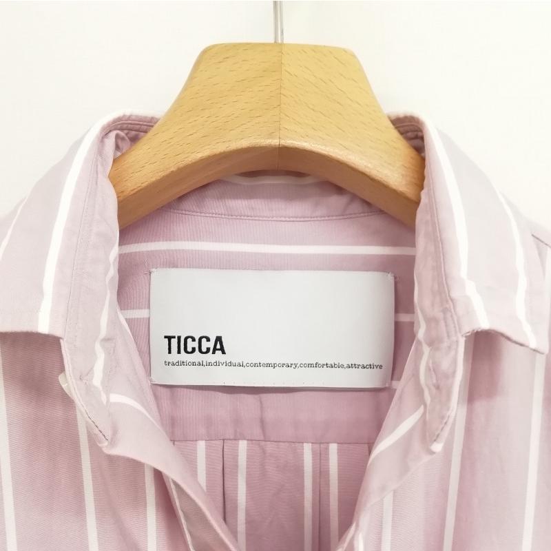 ティッカ TICCA TBKS-033 スクエア ビッグ ロングシャツ シャツ