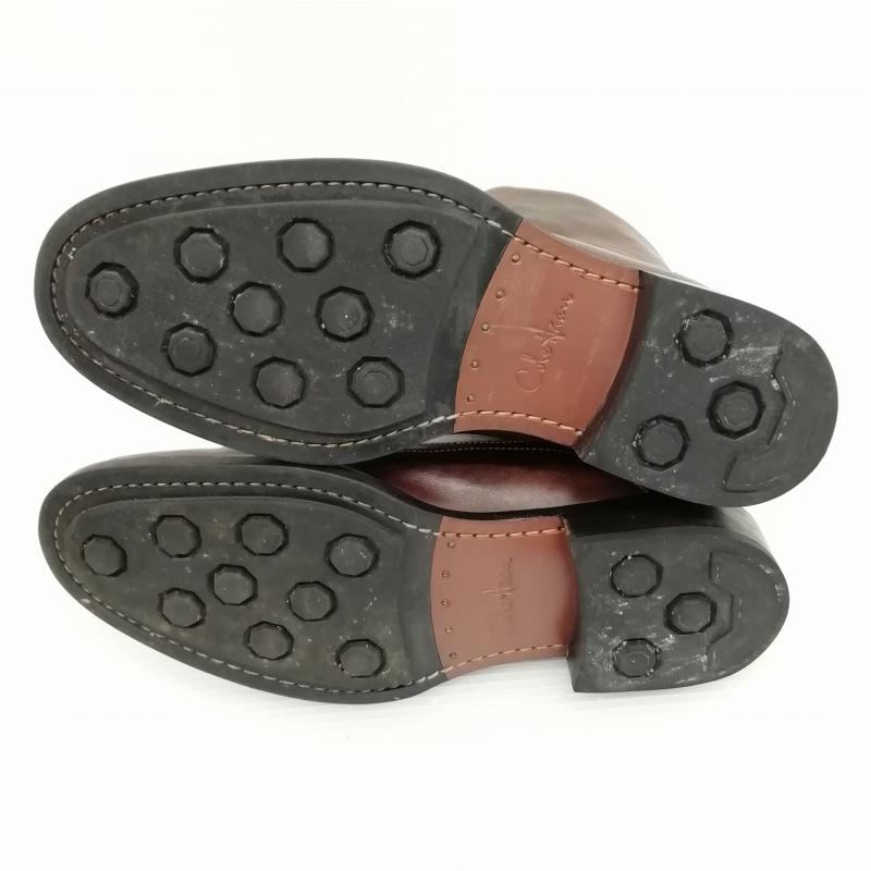 コールハーン COLE HAAN サイドジップ レザー ブーツ ウエスタン