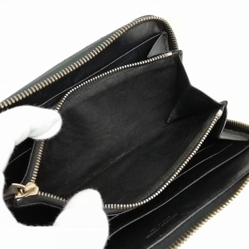 正規品　ボッテガヴェネタ　カセット　イントレチャート　ラウンドファスナー　長財布 ボッテガヴェネタ (ボッテガ・ヴェネタ) 長財布 財布 メンズ