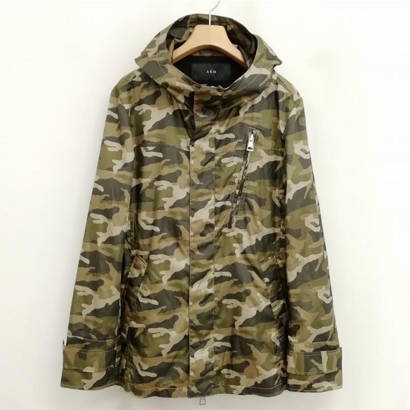 AKM Pコートダウン　カモ　迷彩 AKM Pコートダウン カモ 迷彩 AKM - AKMピーコートダウン PCOAT DOWN