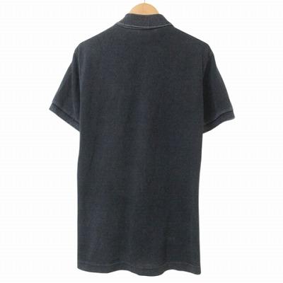 LACOSTE ラコステ インディゴ染 ピケポロシャツ レギュラー