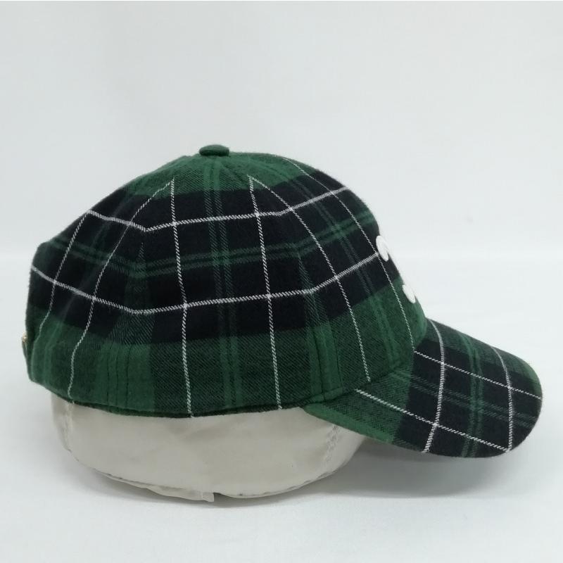 【CELINE】23SS チェックフランネル ベースボールキャップ CELINE セリーヌ 23SS トリオンフ ベースボールキャップ