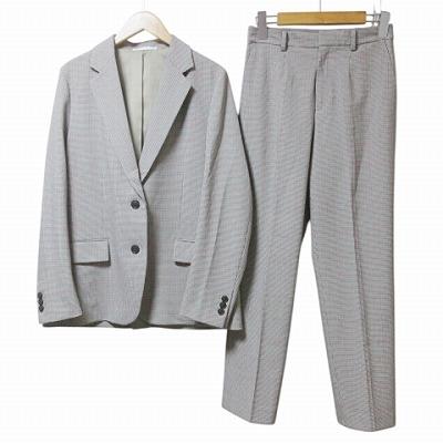 ユニクロ UNIQLO 美品 22AW スーツ セットアップ リラックス
