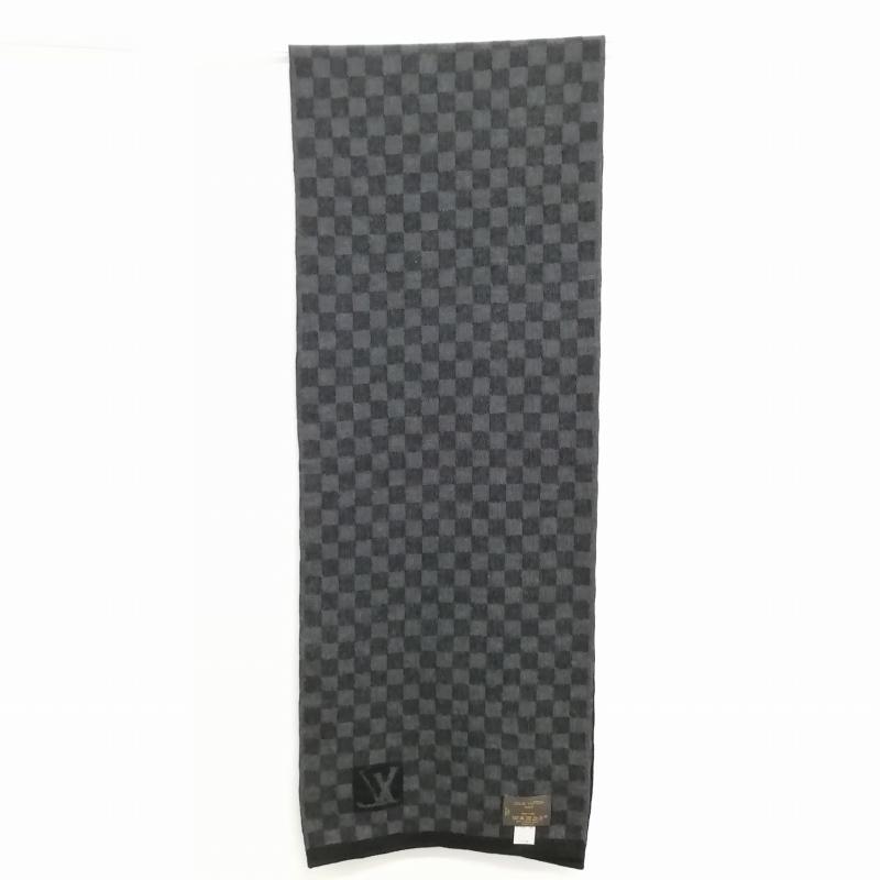 トム様　ヴィトン✨　ダミエ　マフラー　ブラウン　402330 エシャルプ　プティ LOUIS VUITTON（ルイ・ヴィトン） LOUIS VUITTON 402330 エシャルプ