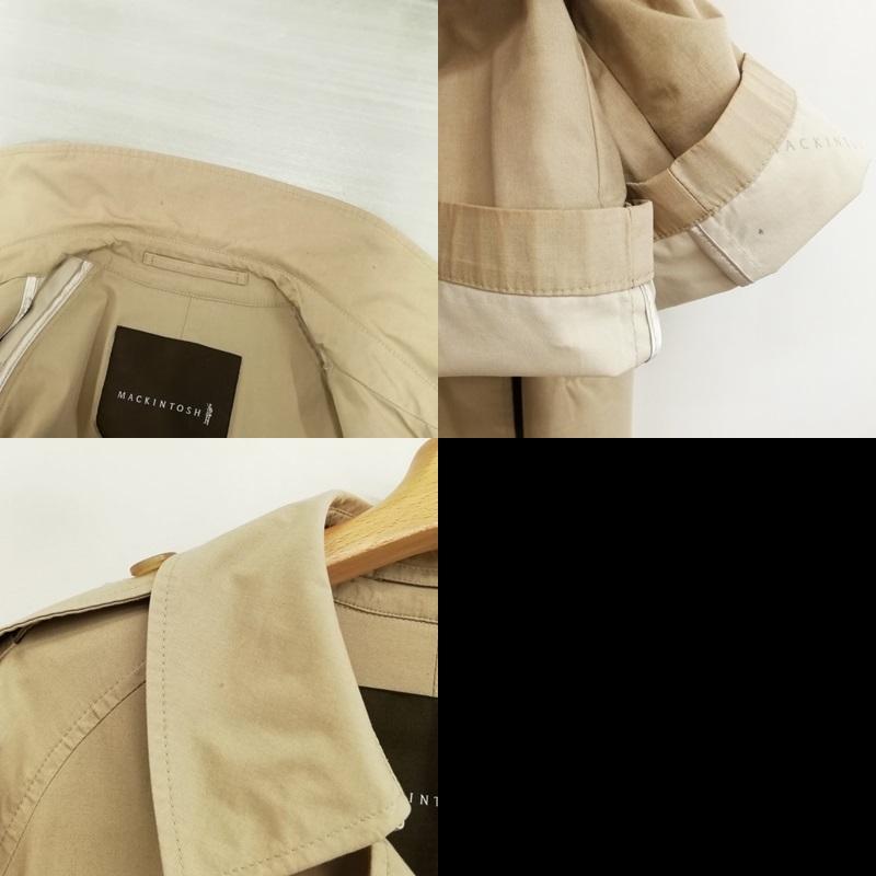 マッキントッシュ MACKINTOSH ロロピアーナ生地 トレンチコート