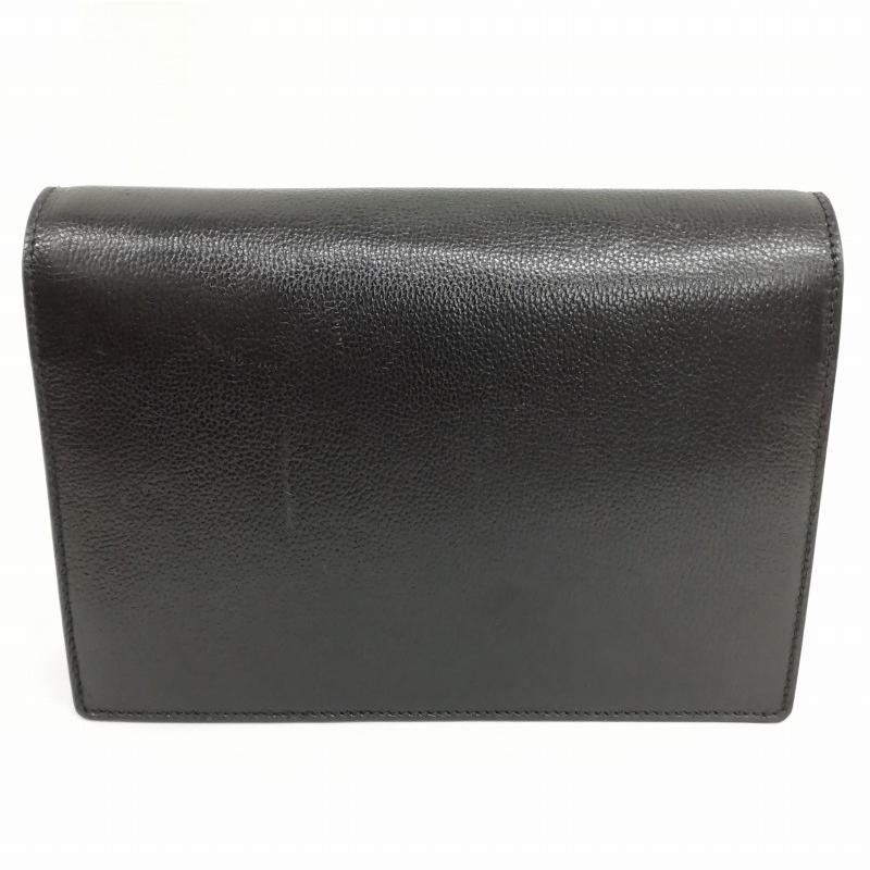 GUCCI グッチ レザー クラッチバッグ 鍵付き GUCCI（グッチ） レザー セカンドバッグ クラッチバッグ 鍵付き 持ち手