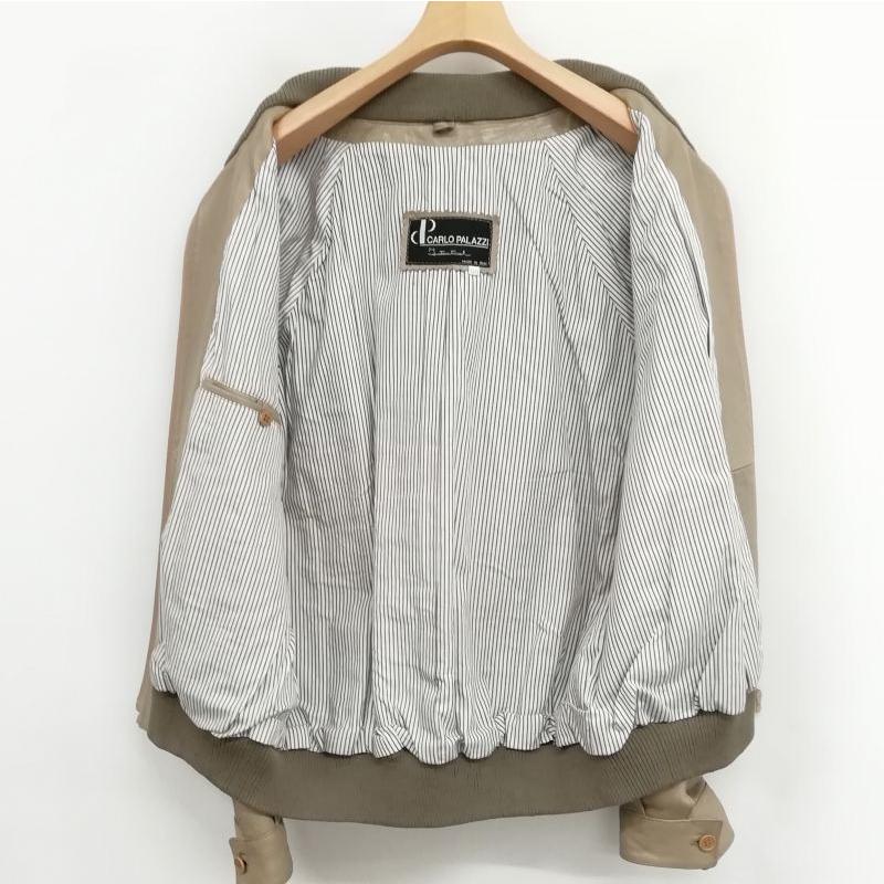 CARLO PALAZZI カルロパラッツィ レザー ジャケット ブルゾン スイング