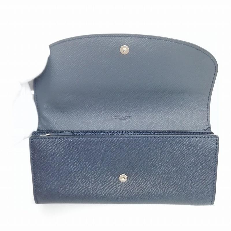 コーチ 長財布 ロングウォレット レザー ネイビー 大容量 未使用 71031 コーチ長財布ネイビーのおすすめ人気商品一覧 通販 - Yahoo!ショッピング