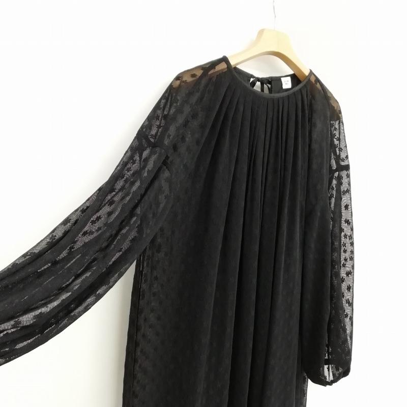 美品 ロンハーマン カリフォルニア/ウエストリボン キーネック フレンチワンピ 美品 ロンハーマン カリフォルニア/ウエストリボン キーネック