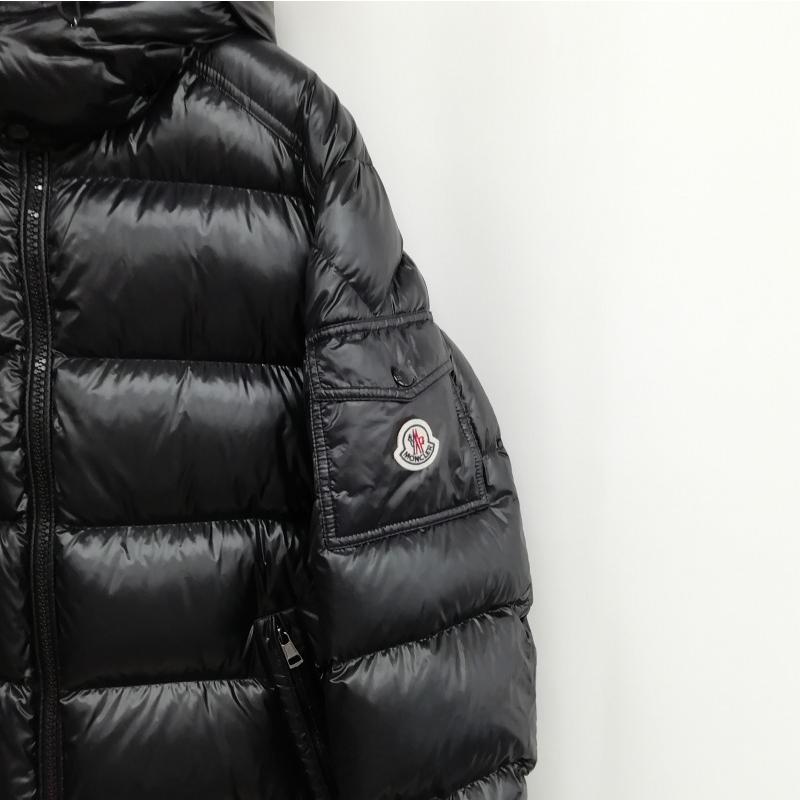 美品　モンクレール MAYA ブラック 0 ダウンジャケット 黒 S モンクレール MAYA 23年 ナイロン ダウンジャケット 3 メンズ