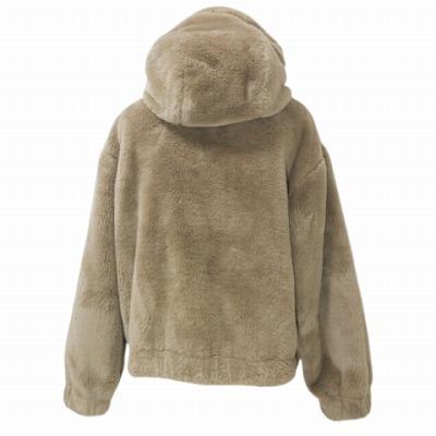 ZARA ザラ 美品 ボアジャケット フェイクファー ジップアップ