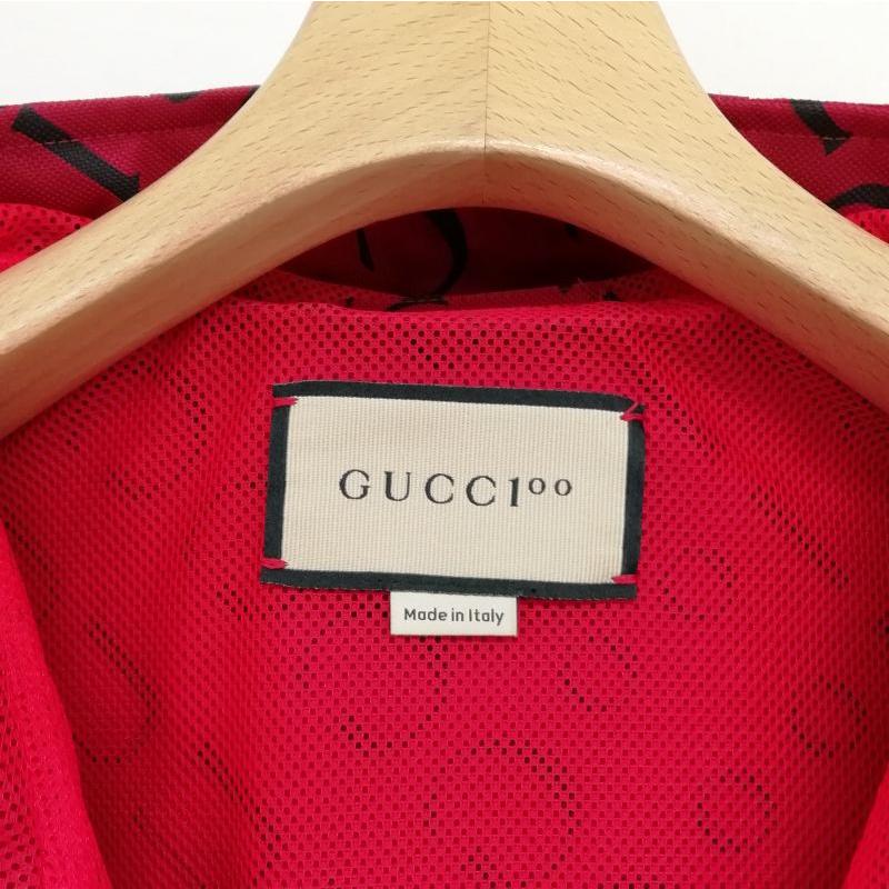 GUCCI（グッチ） GUCCI 676497 22SS 100周年 ロゴ ナイロン フーデット