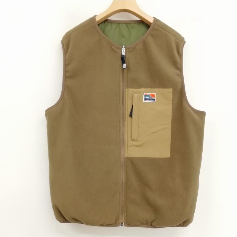 Standard Californiaフリース ジップアップベスト Standard Californiaフリース ジップアップベスト - トップス
