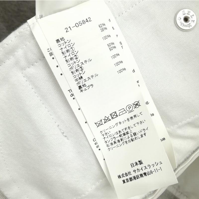 サカイ sacai 21AW Nylon Twill × Sponge Blouson 21-05842 ドッキング