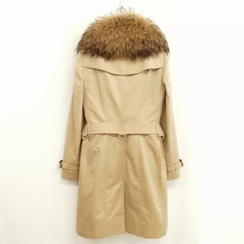 バーバリー BURBERRY トレンチコート ラクーンファー付 ライナー
