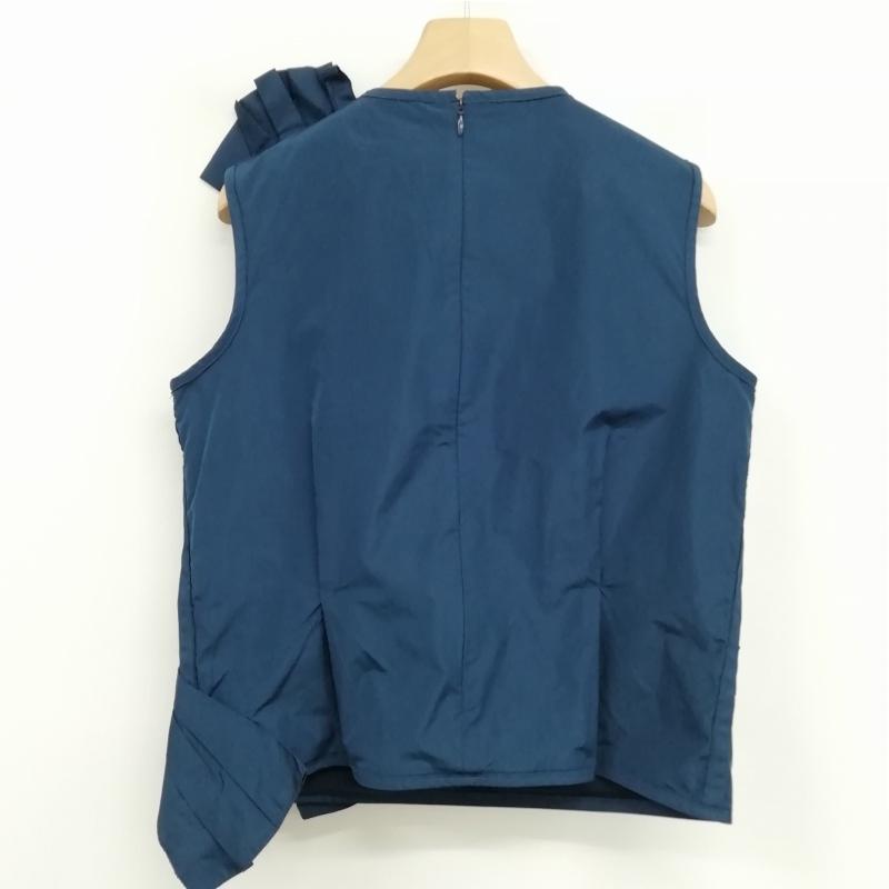 ランバン LANVIN collection 2165605 リボン ノースリーブ ブラウス