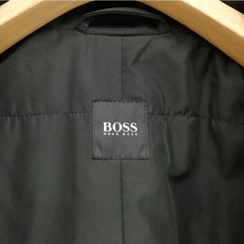 ヒューゴボス HUGO BOSS スタンドカラー コート ポリエステル