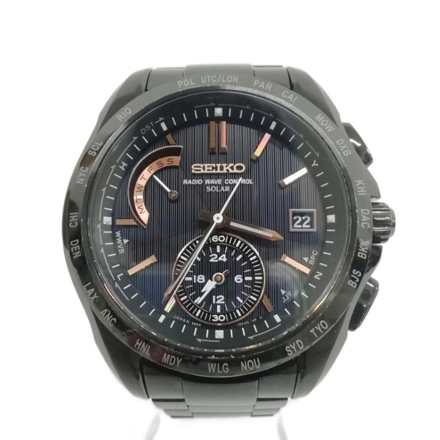 セイコー SEIKO 8B54-0AB0 BRIGHTZ SAGA063 300本限定 ソーラー 電波  