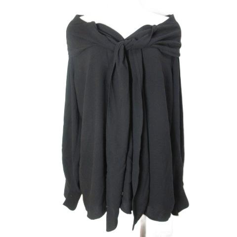 新品　Omekashi オフショル　ボウタイブラウス　オメカシ 未使用品 オメカシ omekashi タグ付き オフショルボウタイブラウス