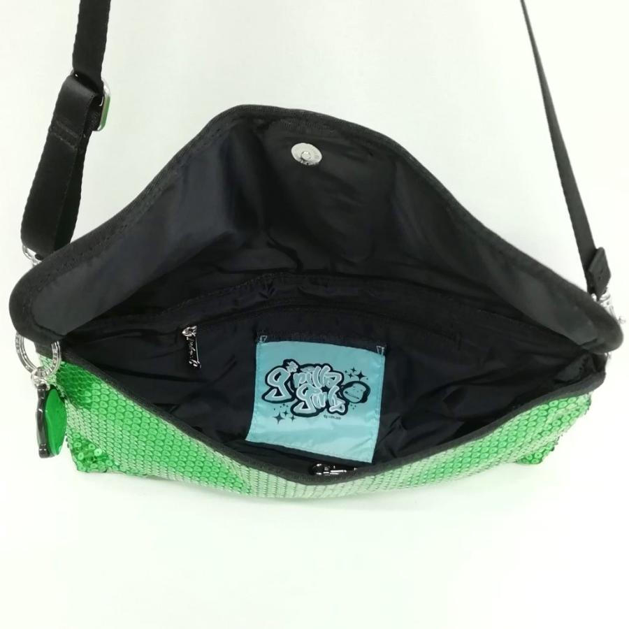 キプリング KIPLING 2way スパンコール ショルダーバッグ クラッチ 