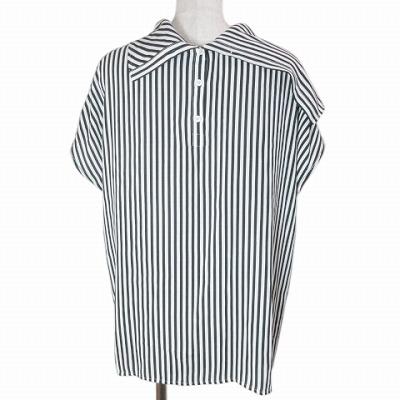未使用品 ブランベール blancvert タグ付き シャツ ブラウス プル