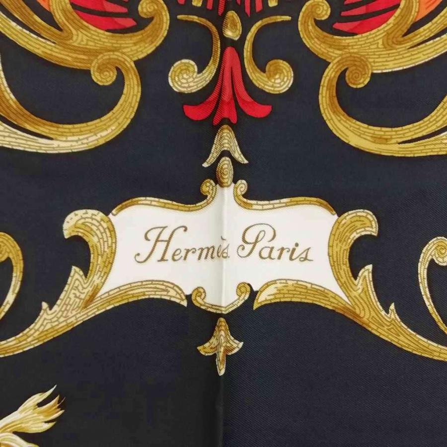 HERMES（エルメス） カレ90 Cheval Turc トルコの馬 大判 スカーフ