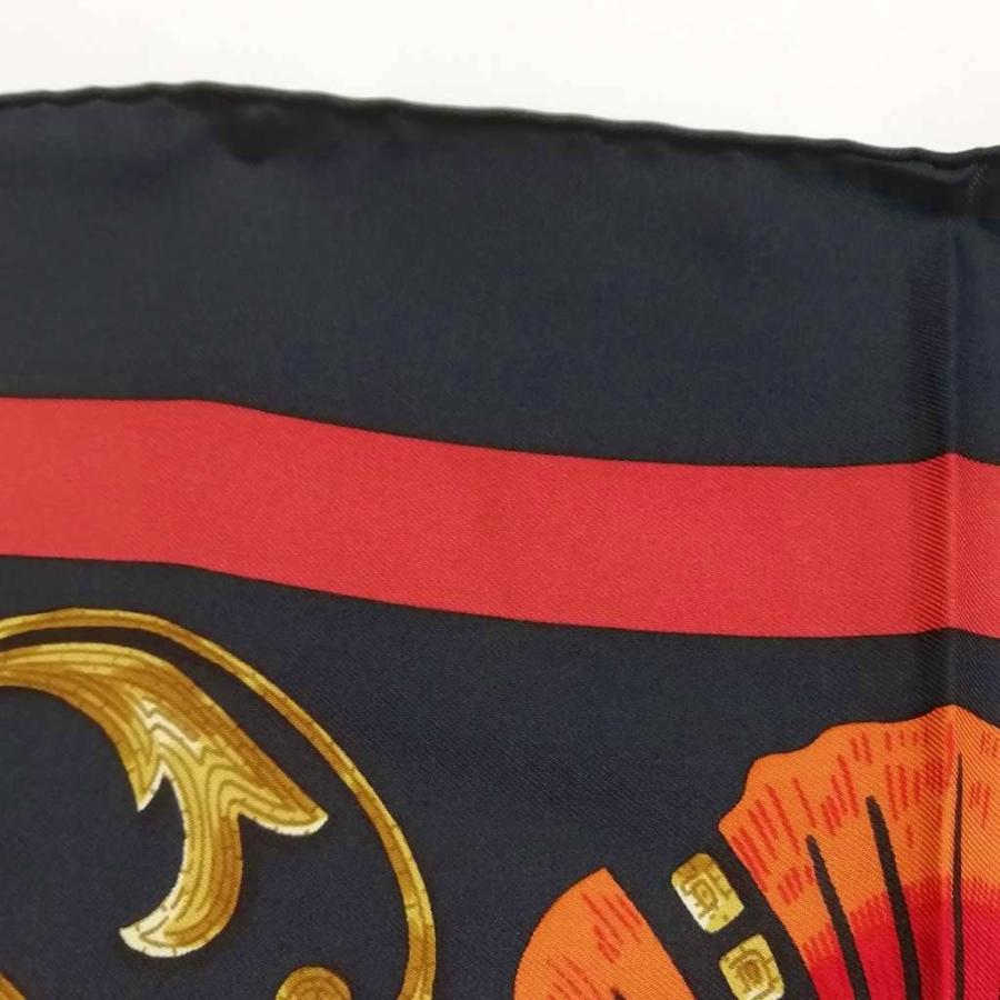 HERMES エルメス カレ90 Cheval Turc トルコの馬 大判 スカーフ  