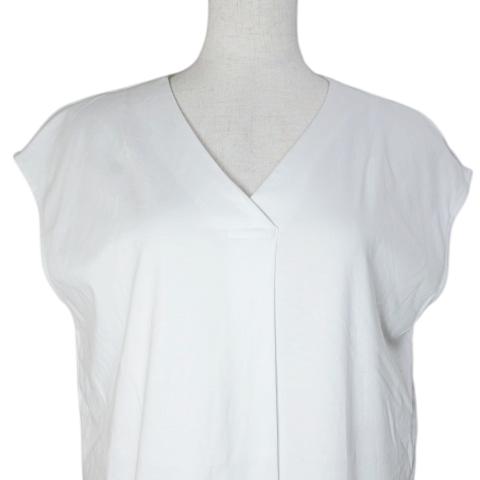 プラステ PLST 24SS グロスジャージーVネックTシャツ 接触冷感 12 
